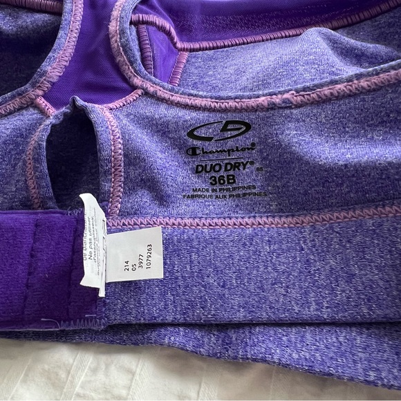 NWOT C9 by Champion High Support Wirefree Racerback Sports Bra, 36B - Picture 10 of 12